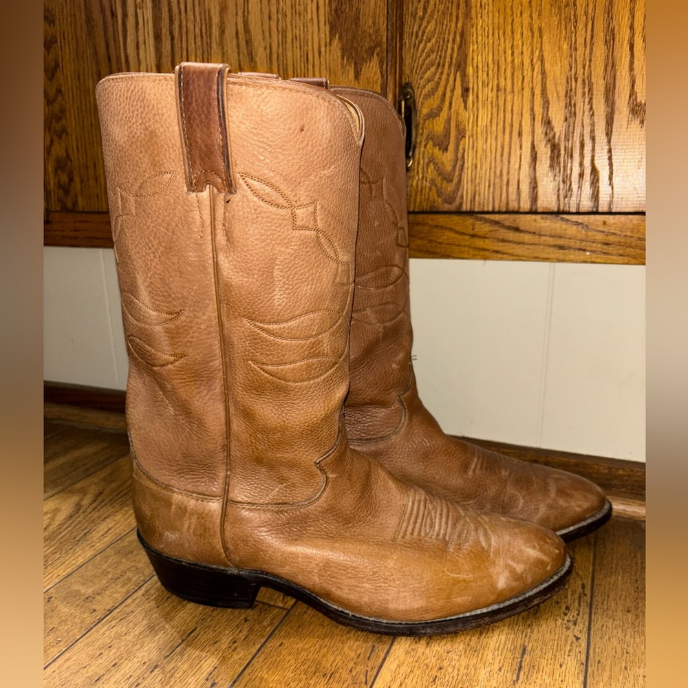Men’s Justin Western Boots Size 10.5 D